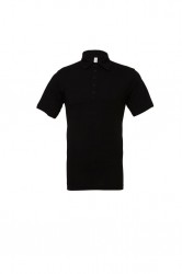 Image 2 of Canvas Poly/Cotton Jersey Five Button Polo Shirt