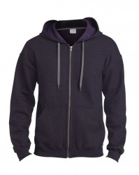 Image 2 of Gildan Heavy Blend™ Vintage Zip Hooded Sweatshirt