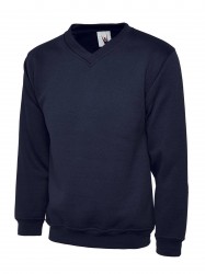Image 4 of Uneek UC204 Premium V-Neck Sweatshirt