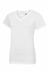 Image 6 of Uneek UC319 Ladies Classic V Neck T Shirt