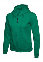 Image 5 of Uneek UC505 Ladies Classic Full Zip Hooded Sweatshirt