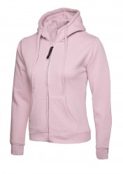 Image 8 of Uneek UC505 Ladies Classic Full Zip Hooded Sweatshirt