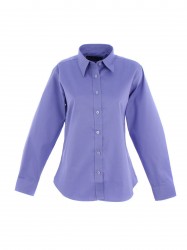 Image 5 of Uneek UC703 Ladies Pinpoint Oxford Full Sleeve Shirt