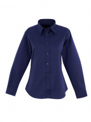 Image 6 of Uneek UC703 Ladies Pinpoint Oxford Full Sleeve Shirt