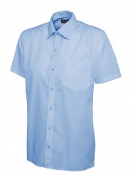 Image 4 of Uneek UC710 Mens Poplin Half Sleeve Shirt