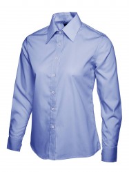 Image 6 of Uneek UC711 Ladies Poplin Full Sleeve Shirt