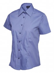Image 6 of Uneek UC712 Ladies Poplin Half Sleeve Shirt