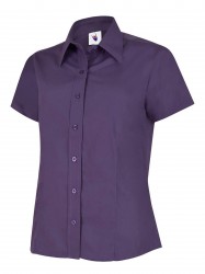Image 9 of Uneek UC712 Ladies Poplin Half Sleeve Shirt