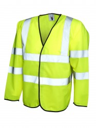 Image 3 of Uneek UC802 Long Sleeve Safety Waist Coat