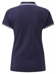 Women's classic fit tipped polo image