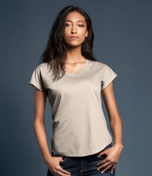 Anvil Ladies Tri-Blend V Neck T-Shirt image