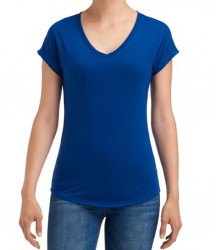 Image 15 of Anvil Ladies Tri-Blend V Neck T-Shirt