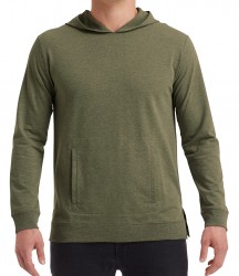 Image 3 of Anvil Unisex Light Terry Hooded Sweatshirt