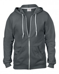 Image 3 of Anvil Fashion Full Zip Hooded Sweatshirt