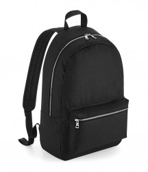 Image 1 of BagBase Metallic Zip Backpack