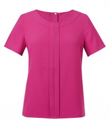 Image 3 of Brook Taverner Ladies Verona Short Sleeve Shirt