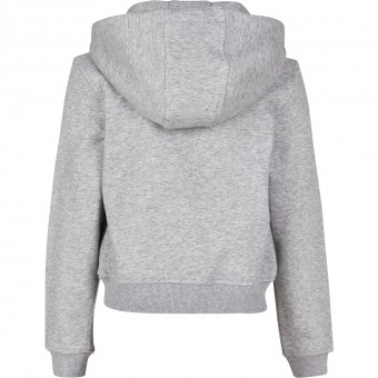 Image 4 of Girls cropped sweat hoodie
