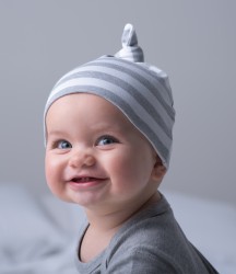 BabyBugz Baby Stripy Knotted Hat image