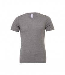 Image 4 of Canvas Unisex Tri-Blend V Neck T-Shirt