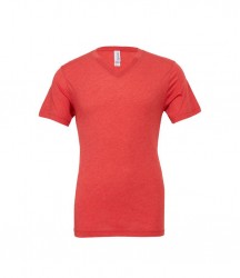 Image 6 of Canvas Unisex Tri-Blend V Neck T-Shirt