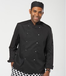 Image 1 of Dennys Long Sleeve Press Stud Chef's Jacket