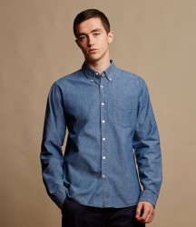 Front Row Classic Long Sleeve Chambray Shirt image