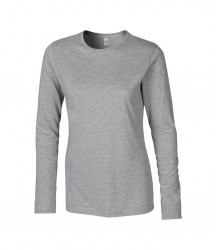 Image 6 of Gildan Ladies SoftStyle® Long Sleeve T-Shirt