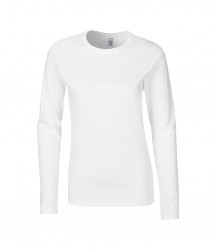 Image 5 of Gildan Ladies SoftStyle® Long Sleeve T-Shirt