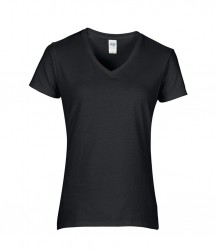 Image 2 of Gildan Ladies Premium Cotton® V Neck T-Shirt