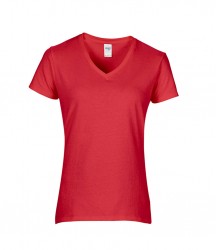 Image 12 of Gildan Ladies Premium Cotton® V Neck T-Shirt