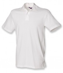 Image 5 of Henbury Unisex Stretch Cotton Piqué Polo Shirt