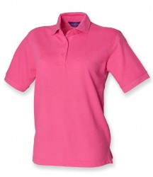 Image 7 of Henbury Ladies Poly/Cotton Piqué Polo Shirt