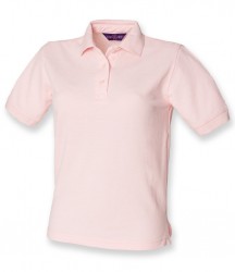 Image 4 of Henbury Ladies Poly/Cotton Piqué Polo Shirt