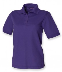 Image 3 of Henbury Ladies Poly/Cotton Piqué Polo Shirt