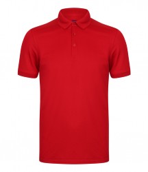 Image 9 of Henbury Slim Fit Stretch Microfine Piqué Polo Shirt