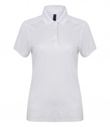 Image 6 of Henbury Ladies Slim Fit Stretch Microfine Piqué Polo Shirt