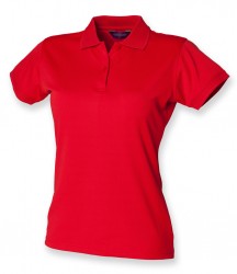 Image 8 of Henbury Ladies Coolplus® Wicking Piqué Polo Shirt