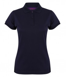 Image 19 of Henbury Ladies Coolplus® Wicking Piqué Polo Shirt