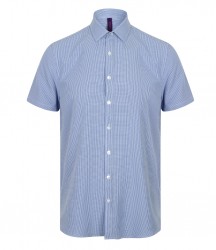 Image 2 of Henbury Gingham Short Sleeve Shirt
