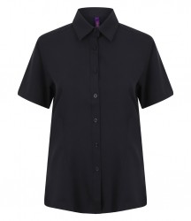 Image 7 of Henbury Ladies Short Sleeve Wicking Shirt