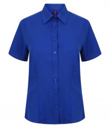 Image 5 of Henbury Ladies Short Sleeve Wicking Shirt