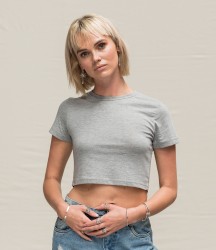 Image 1 of AWDis Girlie Tri-Blend Cropped T-Shirt