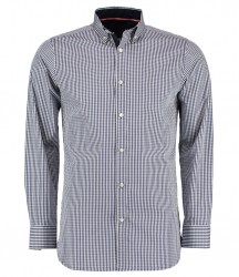 Image 2 of Clayton and Ford Gingham Long Sleeve Tailored Shirt
