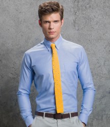 Kustom Kit Long Sleeve Slim Fit Workwear Oxford Shirt image