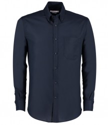 Image 4 of Kustom Kit Long Sleeve Slim Fit Workwear Oxford Shirt
