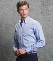 Kustom Kit Premium Long Sleeve Tailored Oxford Shirt image