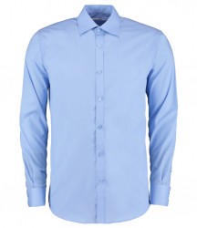 Image 4 of Kustom Kit Long Sleeve Slim Fit Business Shirt