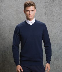 Kustom Kit Arundel Cotton Acrylic V Neck Sweater image