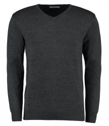Image 3 of Kustom Kit Arundel Cotton Acrylic V Neck Sweater