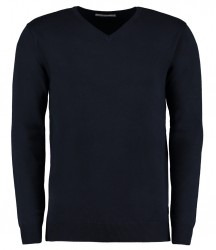 Image 4 of Kustom Kit Arundel Cotton Acrylic V Neck Sweater